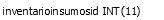 1. inventarioinsumosid : identificador primario