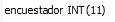 5. encuestador: llave foránea a vtiger_users 