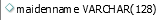 3. maidenname : segundo apellido