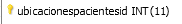 1. ubicacionespacientesid: Identificador primario