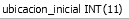 7. ubicacion_inicial: llave foránea